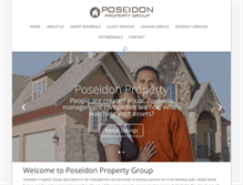 Tablet Screenshot of poseidonproperty.com